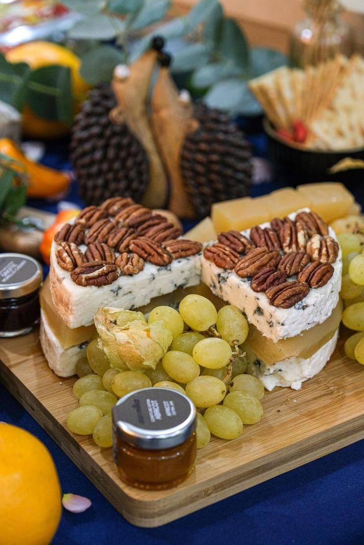 Roquefort à la Gelée de Poire et Gewurztraminer