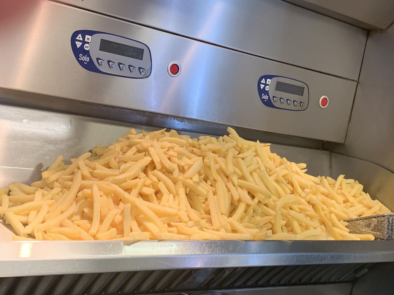 Frites fraîches précuites 