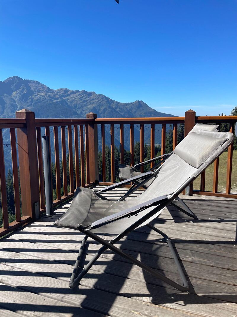 Détente sur le balcon