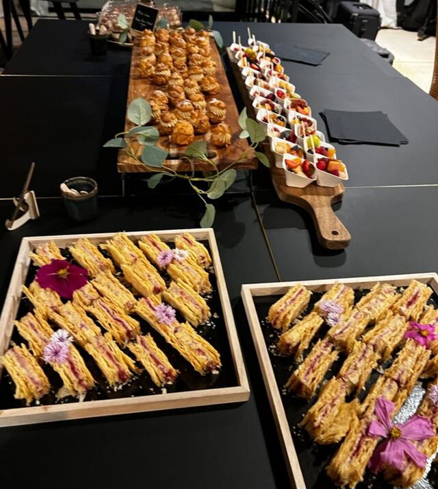 Buffet de desserts finger food