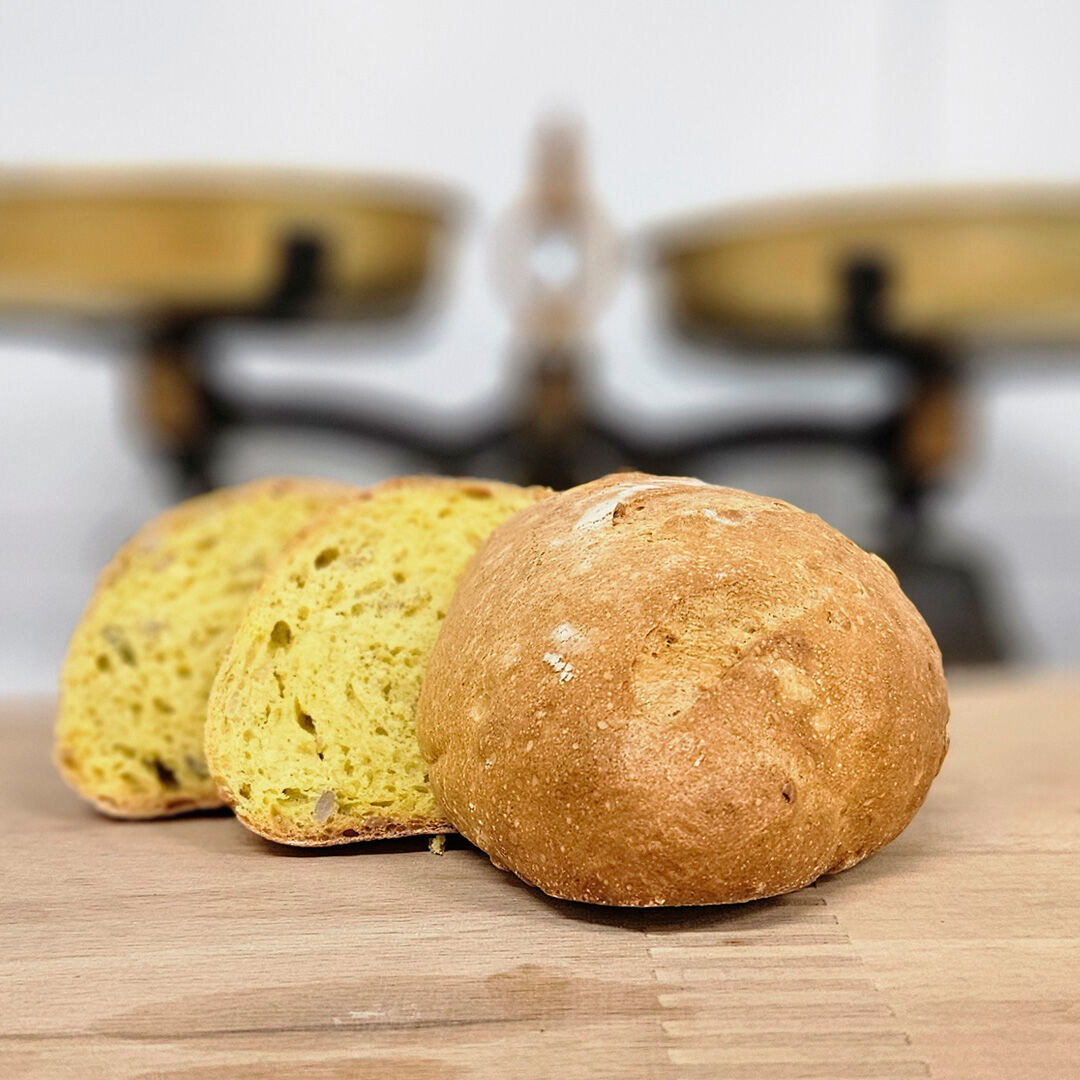 Pan de Maíz y trigo (Medio Kilo)