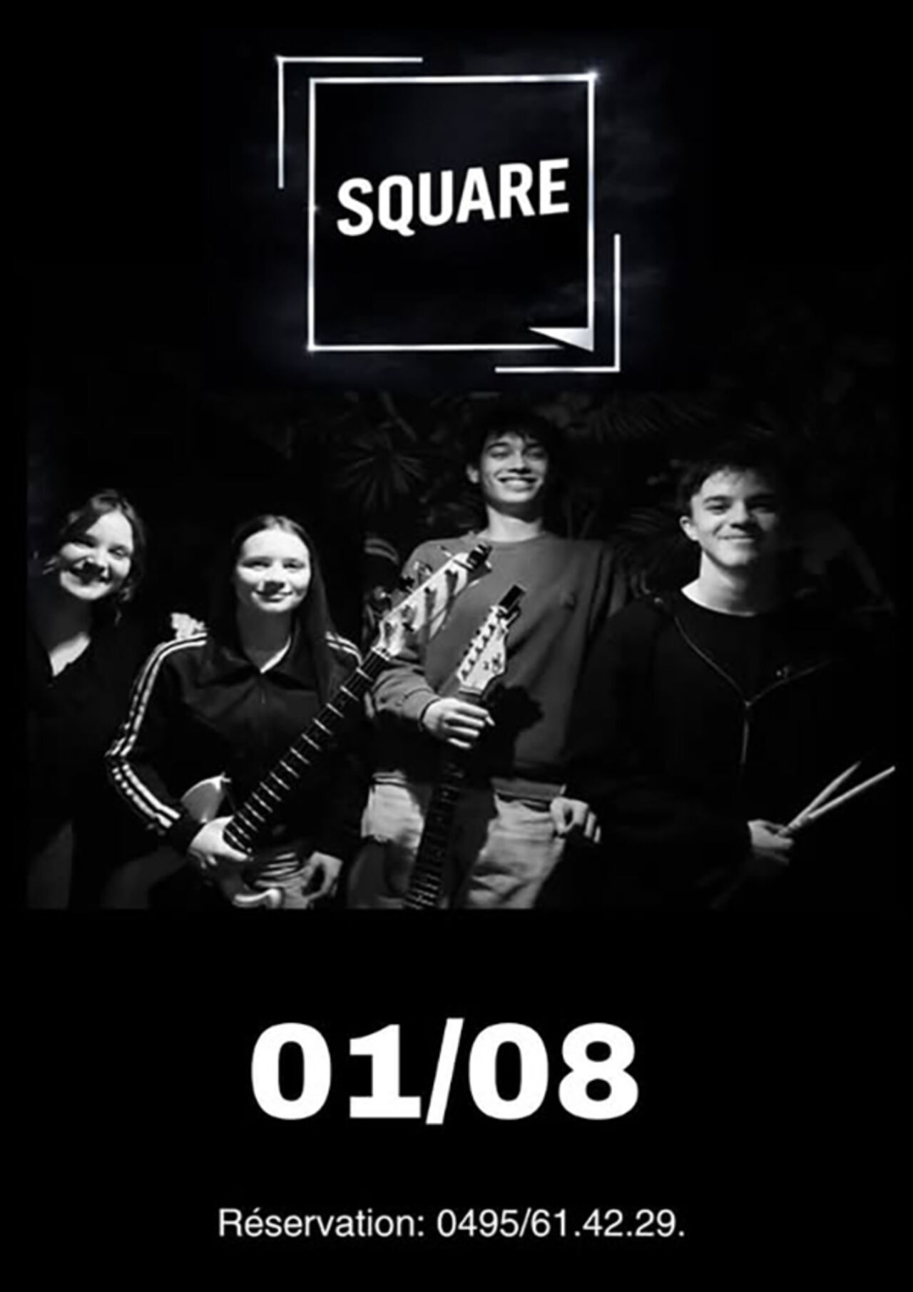 SQUARE in concert