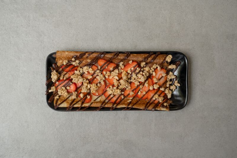 Crêpe Frutada Morango