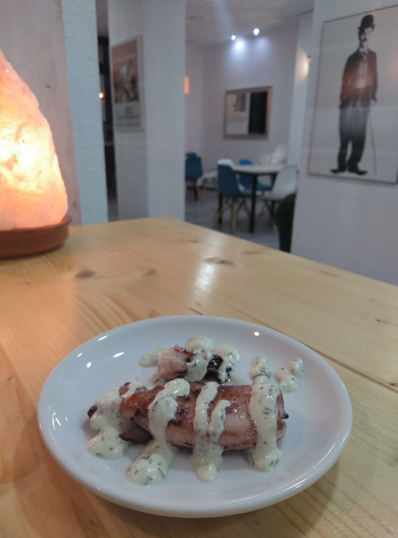 Promo 1€ Caliente: Chipirón plancha con alioli andaluz