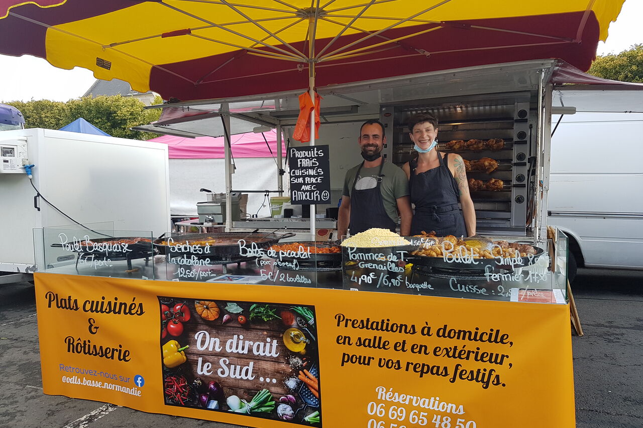 La rencontre d'un catalan et d'une normande.