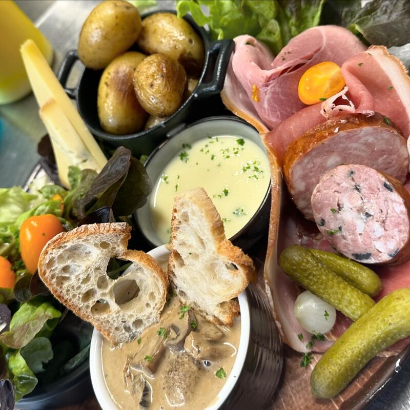 l' assiette de désgustation franc-comtoise
