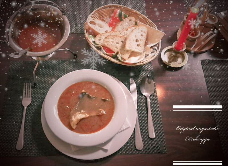Original ungarische Fischsuppe