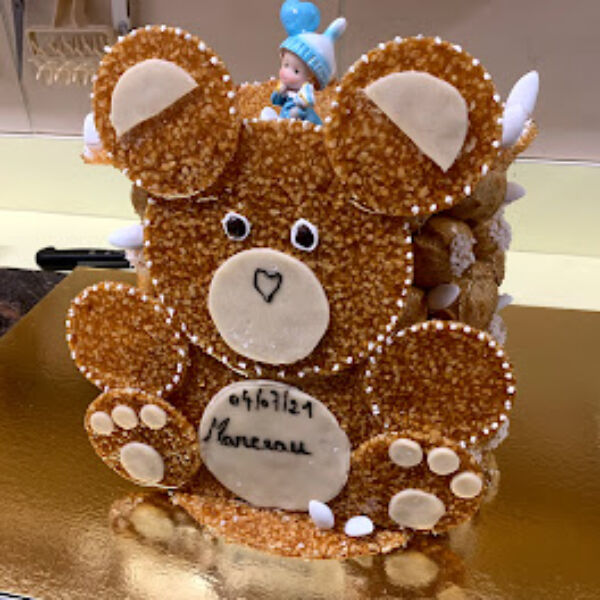 Pièce montée Ourson