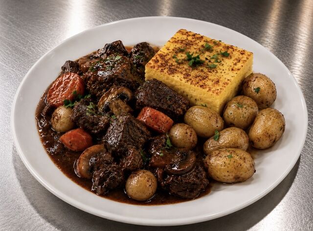 Bœuf bourguignon 