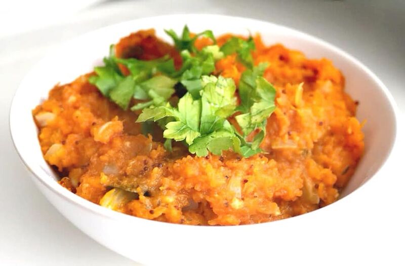 Fricassé de potimarron au thym 