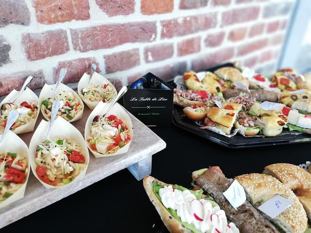 Un lunch sandwiches varié