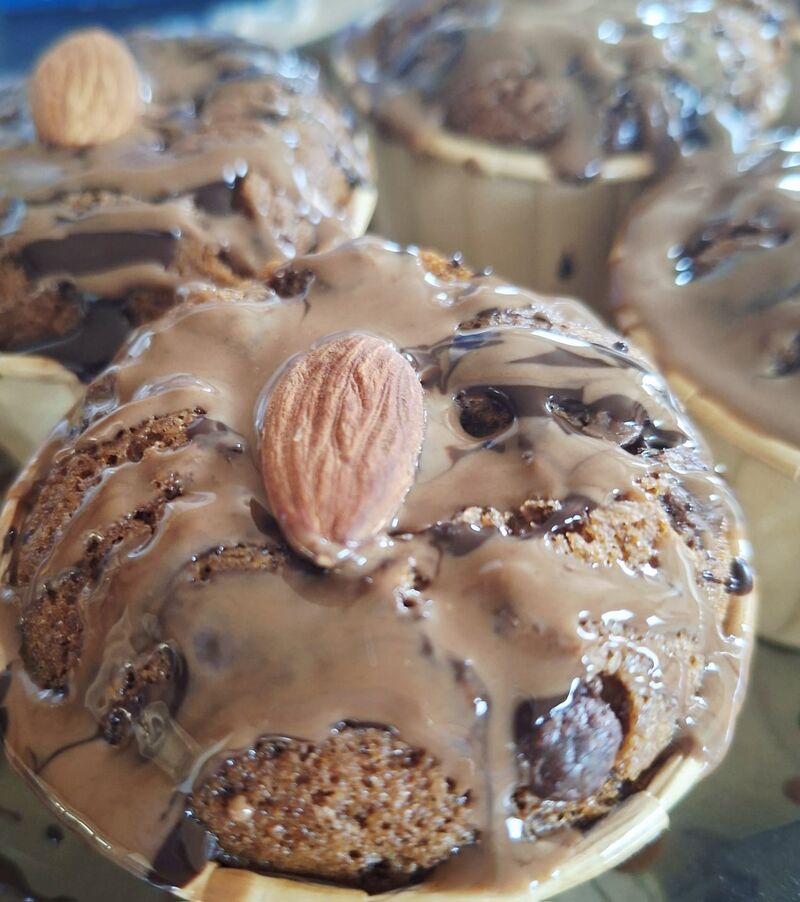 Nuss/nougart muffin