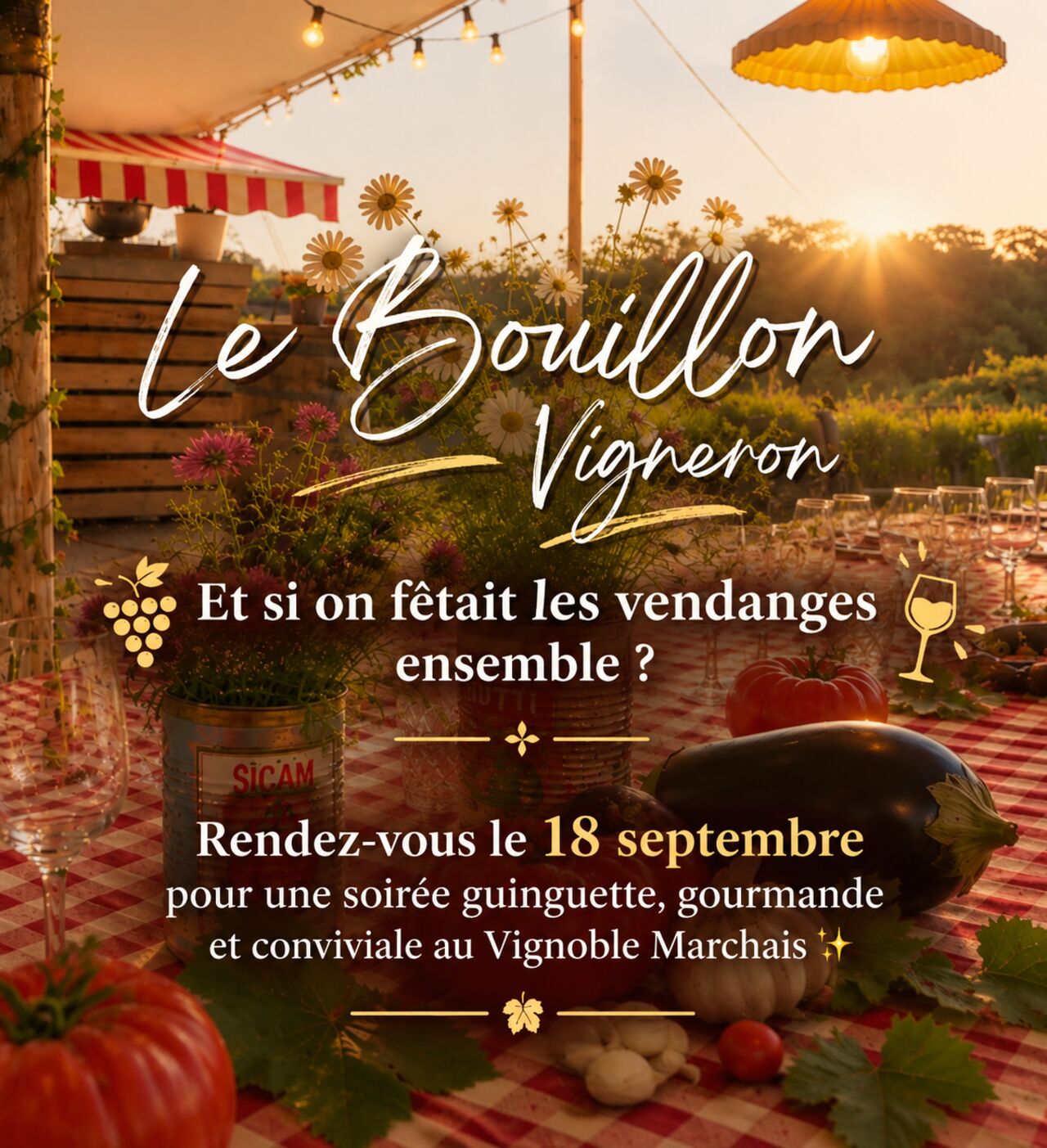🍷Et si vous veniez fêter les vendanges avec nous ?