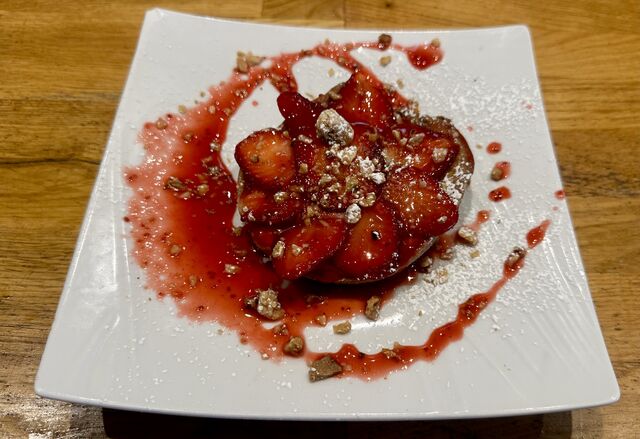Tarte fraise rhubarbe 