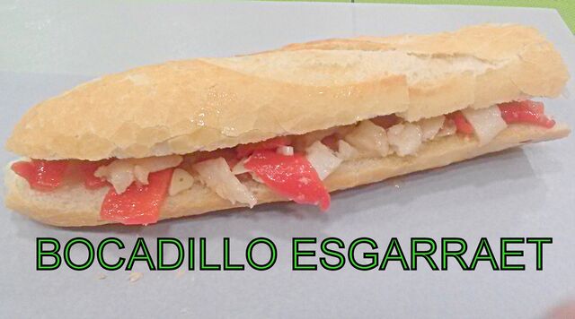 Bocadillos del dia en De Categoria media barra de cuarto