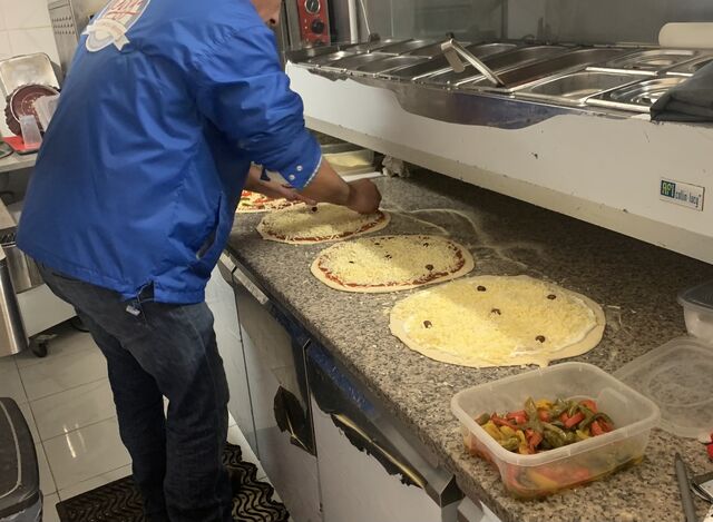 Nos pizzas sont réalisées avec des produits Frais