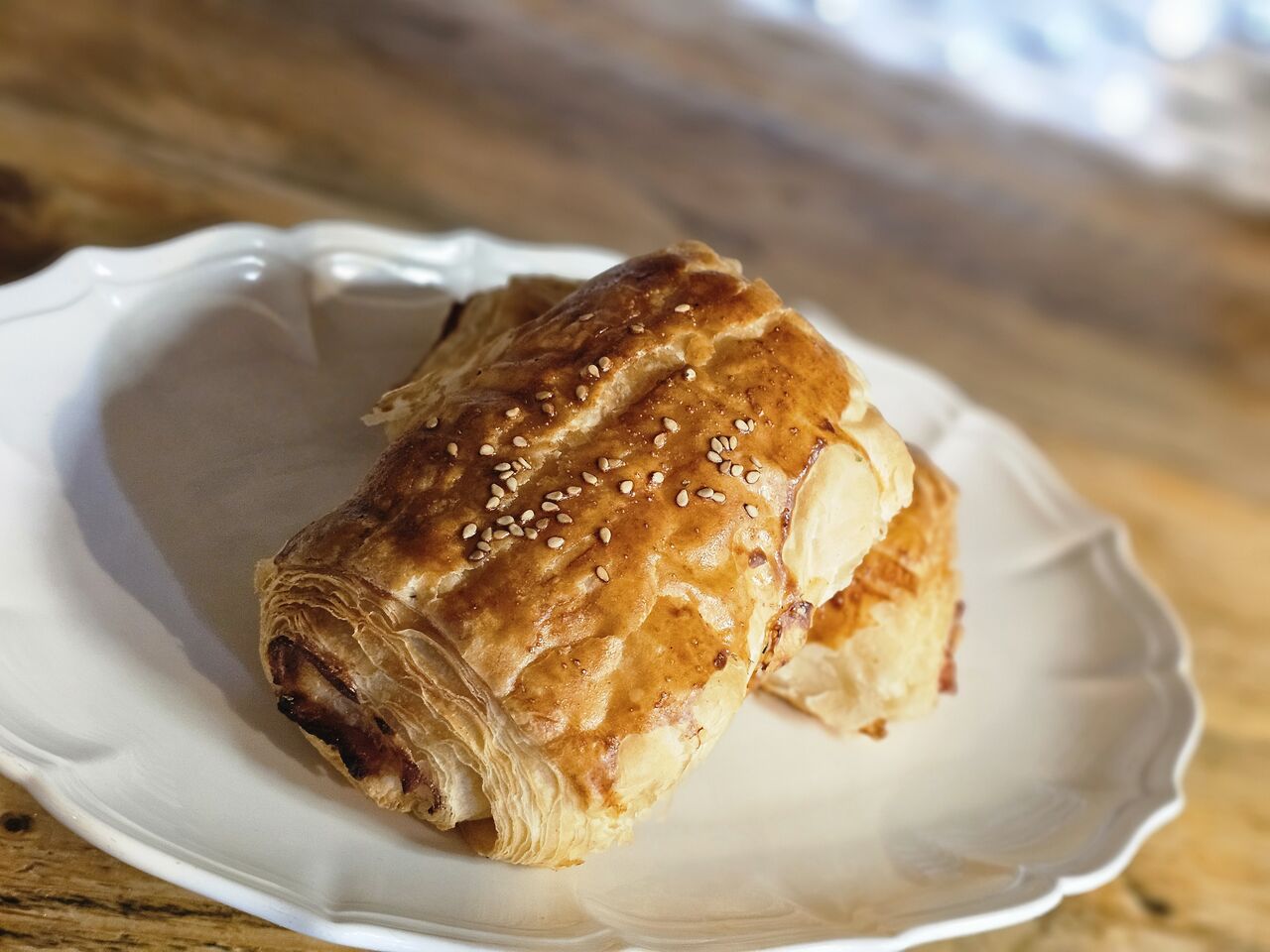 Napolitana jamón York y queso 