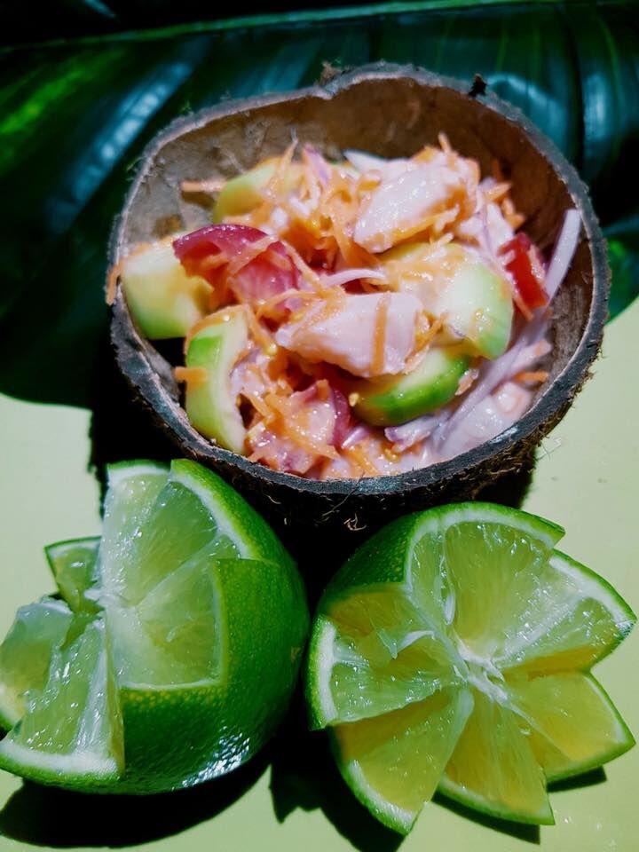 La Salade Tahitienne Au Choix Selon Vos Envies
Saumon / Thon
9,00 €
