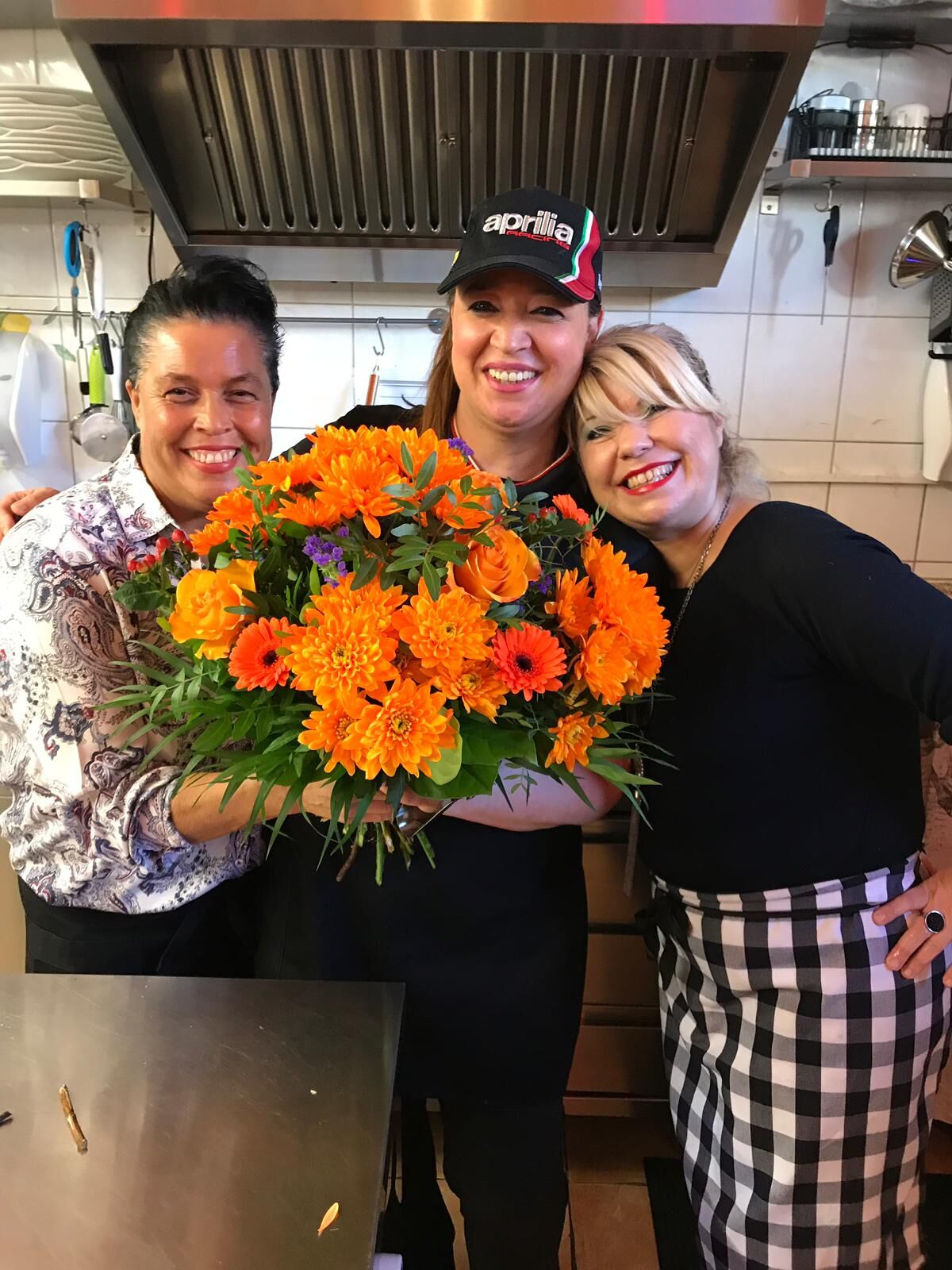 Flower power + Chefin Monia