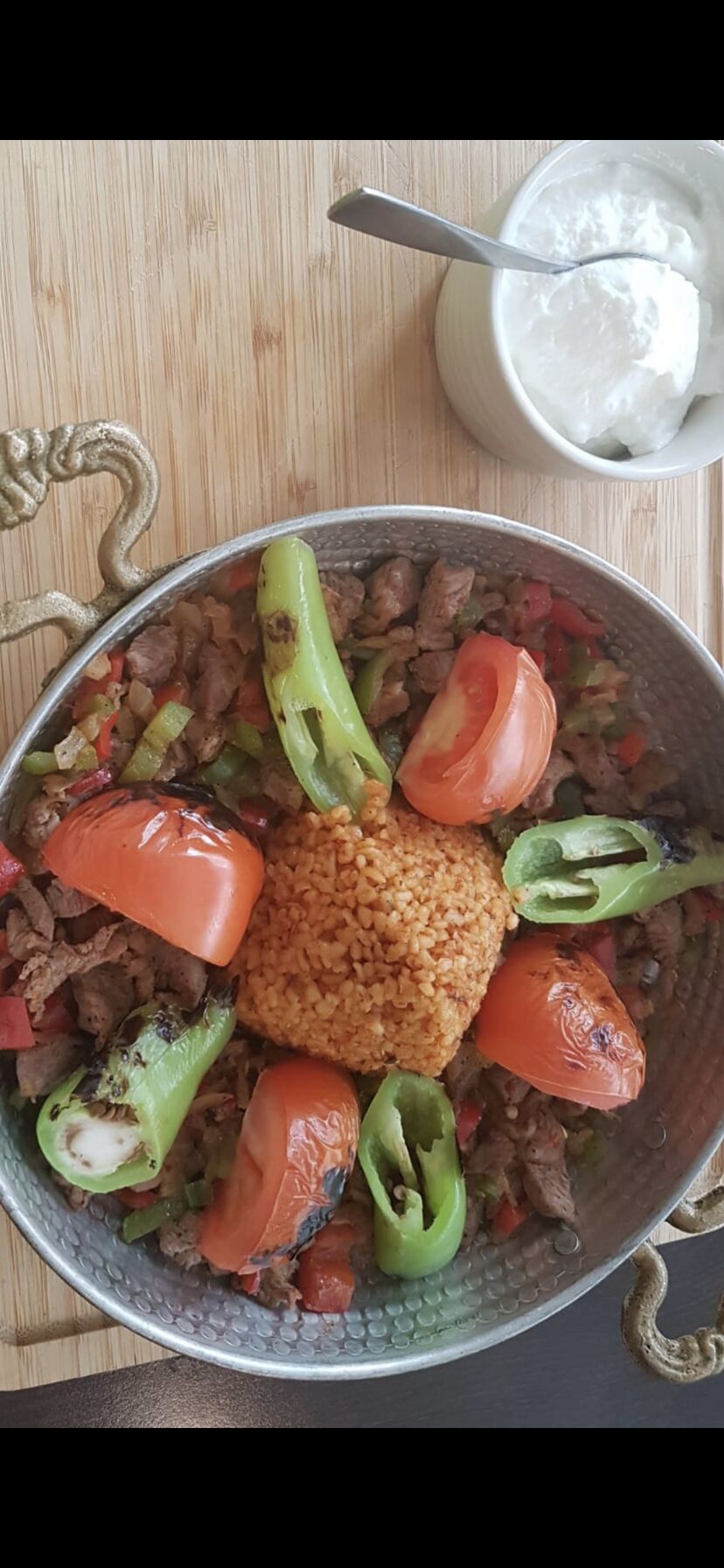 Sac Kavurma (accompagnement blé, riz ou frites)