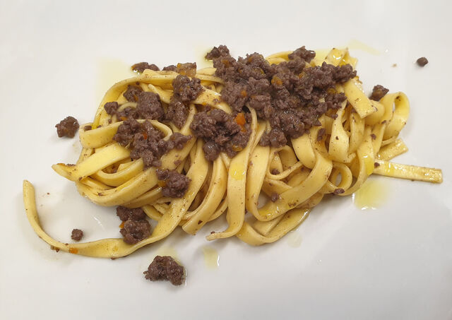 Tagliatelle Ragù di Capriolo