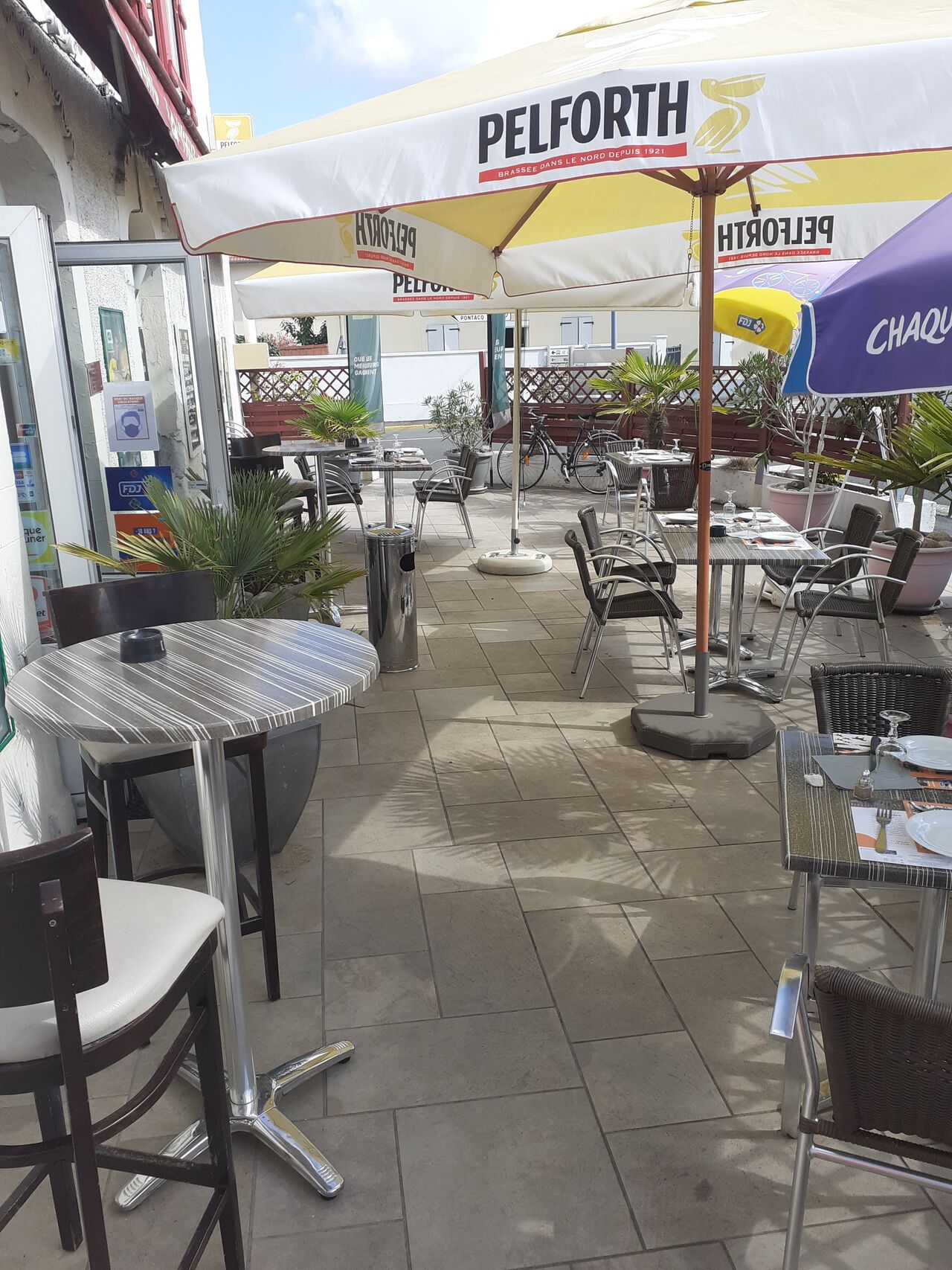la terrasse