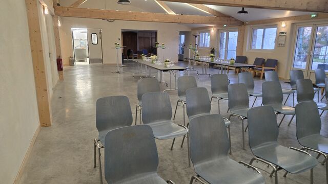 Salle de réception - configuration séminaire