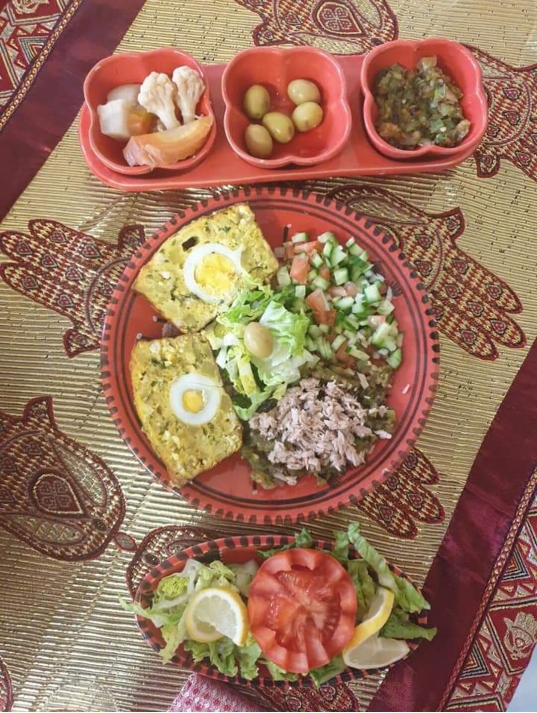 Plat tajine tunisien (ou à la part) 