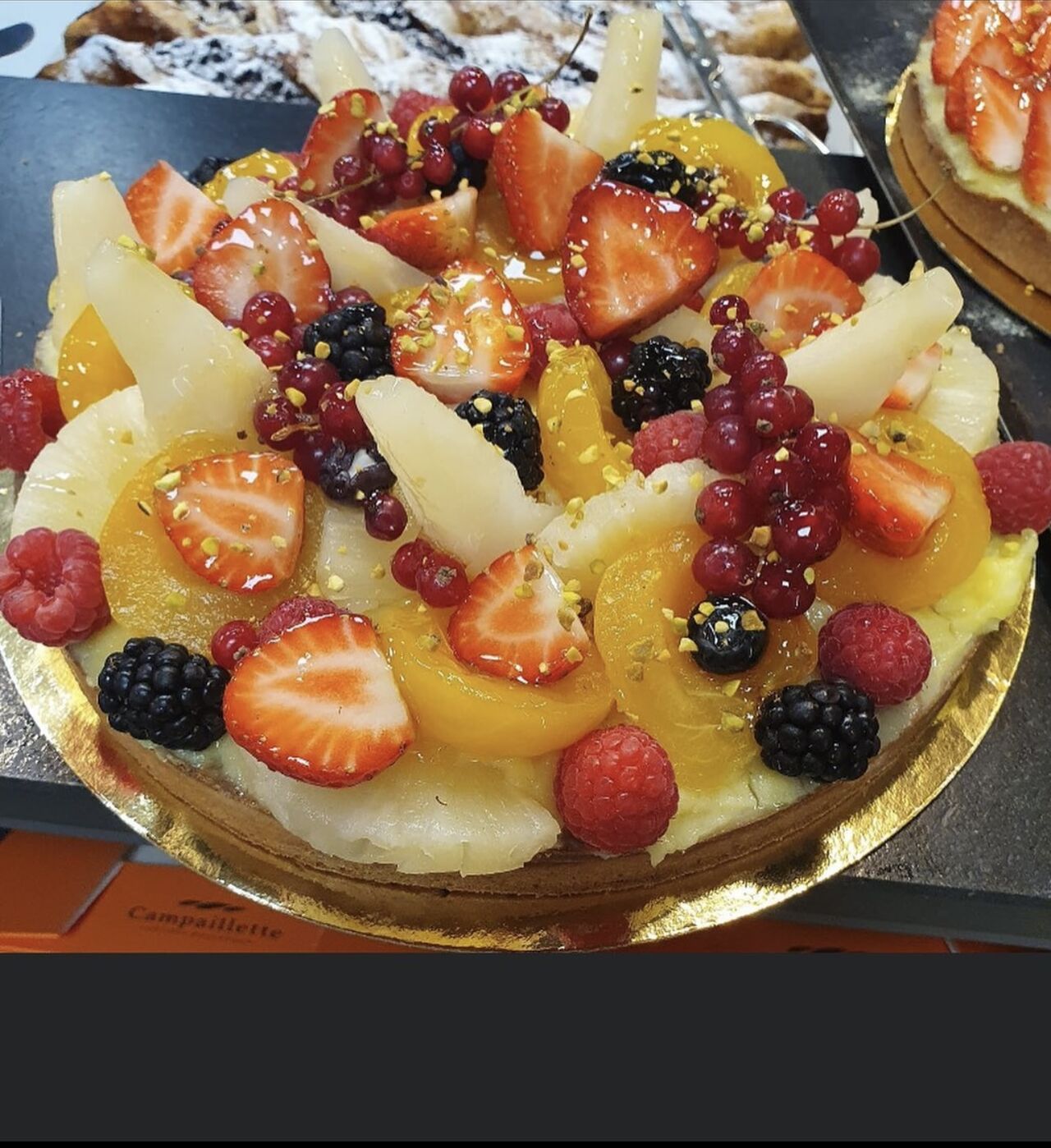 Tartes fruits 8 personnes