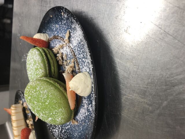 Macaron pistache 