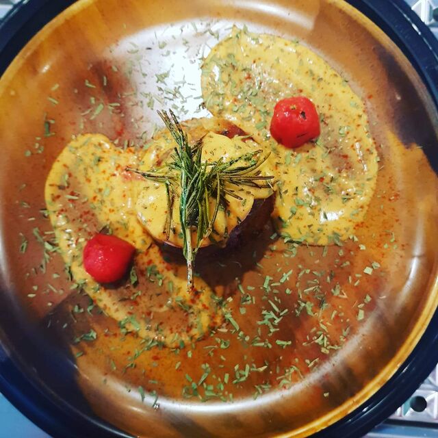 Rinder filet mit Foie Gras