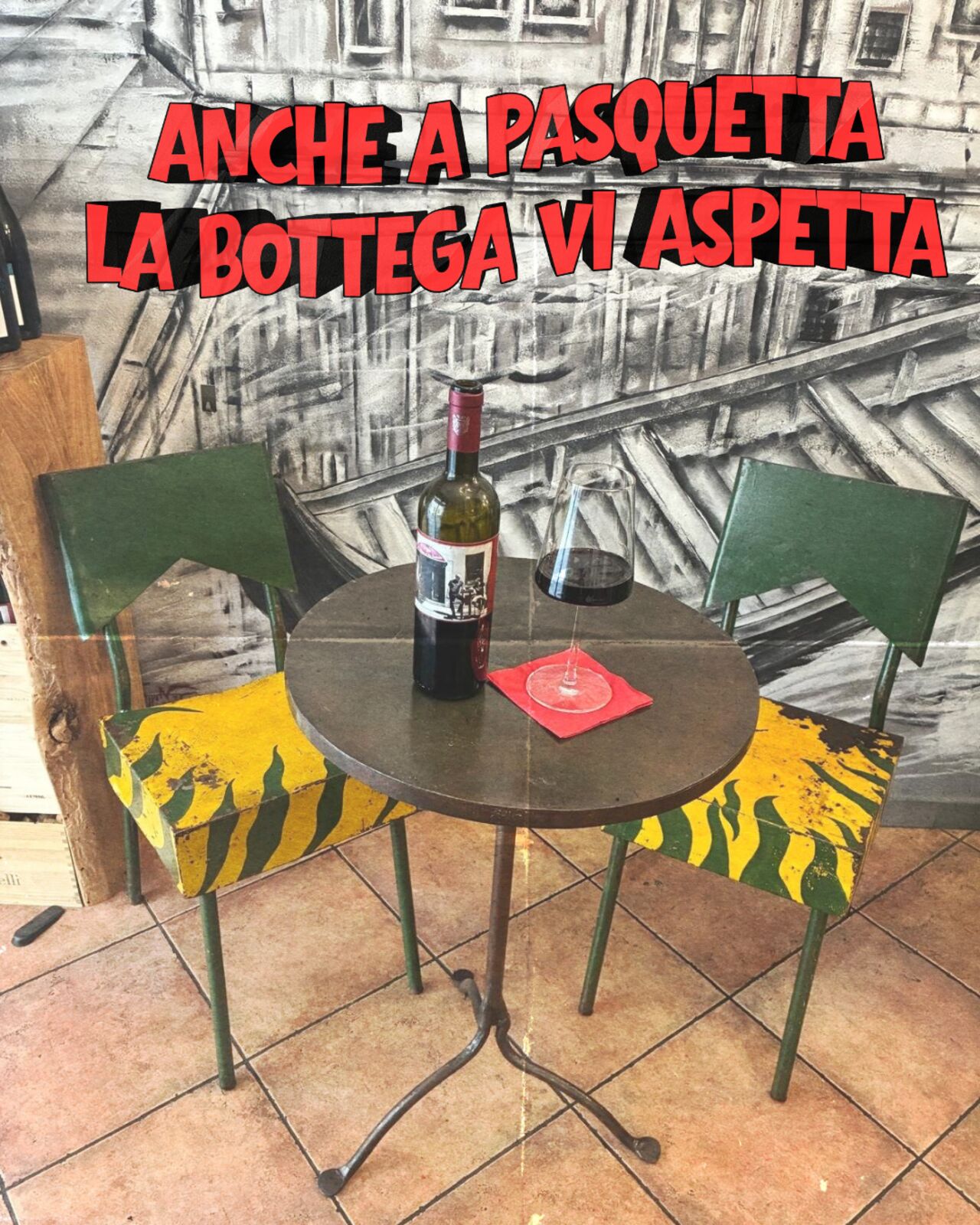 PASQUETTA IN BOTTEGA