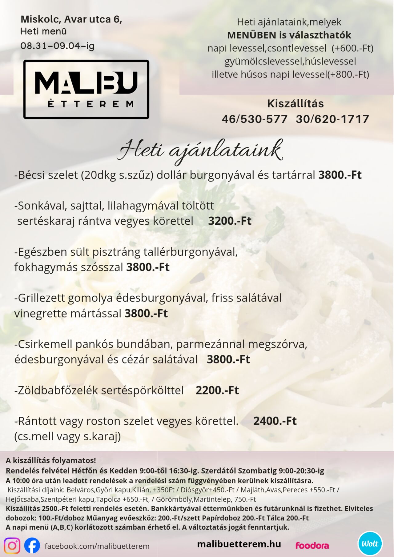 Heti ajánlat