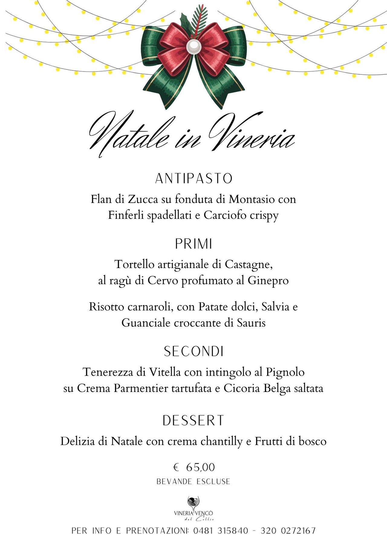 Natale in Vineria