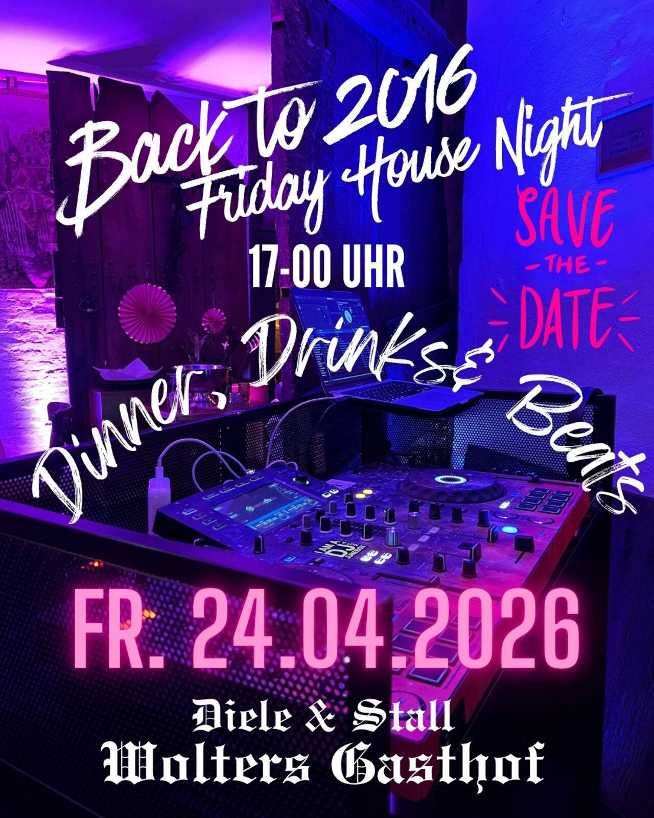 Dinner, Drinks & Beats