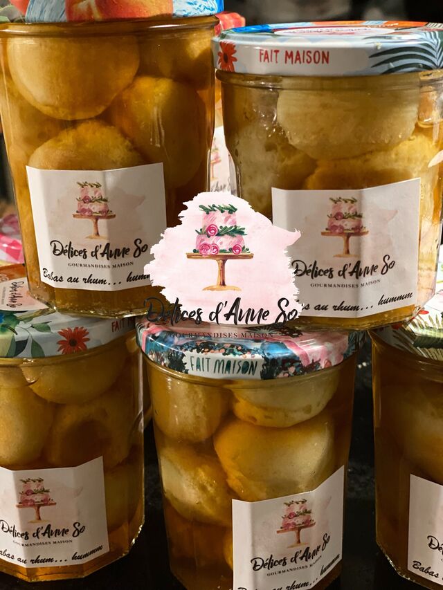 Les babas au rhum des Délices d'Anne So...
Les goûter, c'est les adopter ! A réserver aux vrais amateurs !