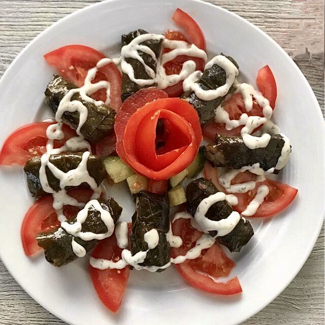 Gefüllte Weinblätter 