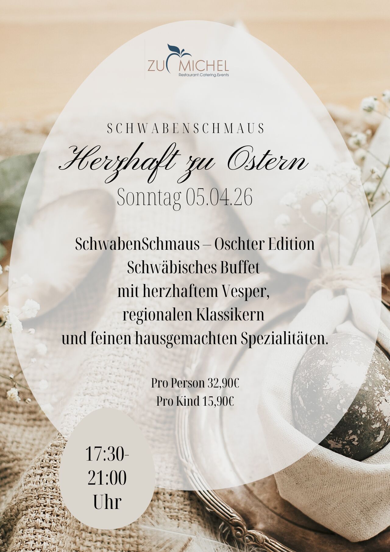 SchwabenSchmaus 05.04.2026 17:30-21:00 Uhr