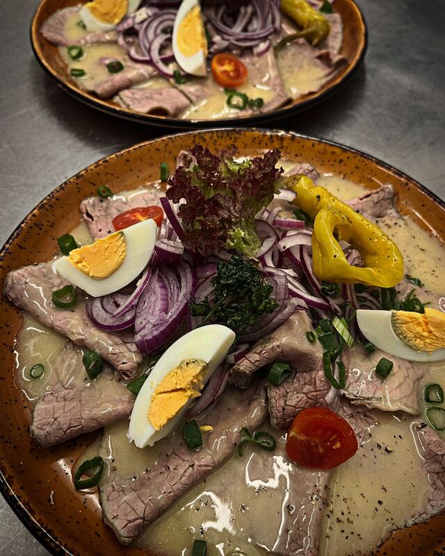 Marinirtes Rindsfleisch