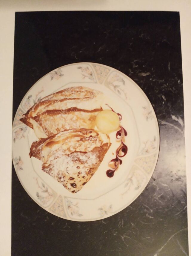 Crêpe soufflée au grand marnier