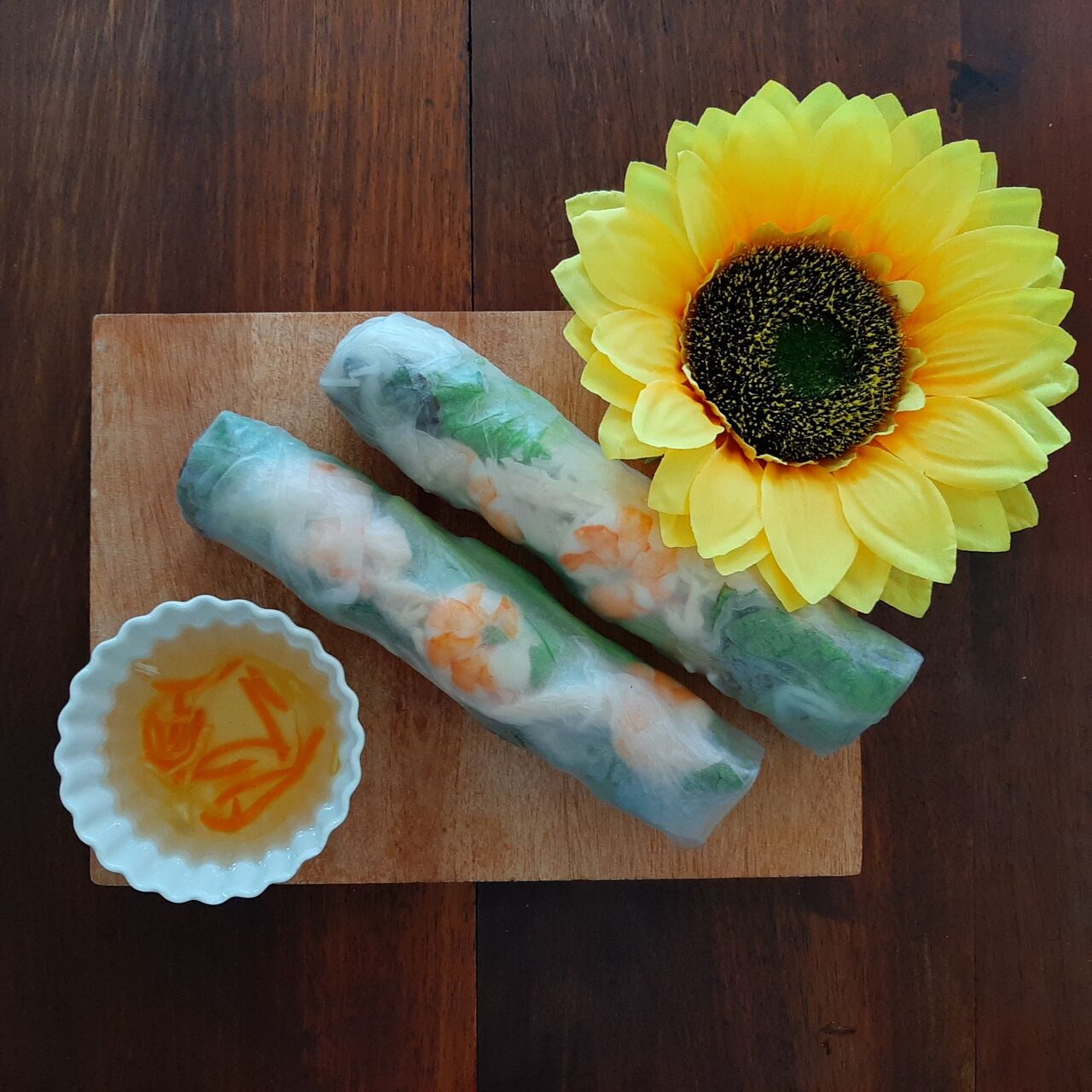 Les rouleaux printemps