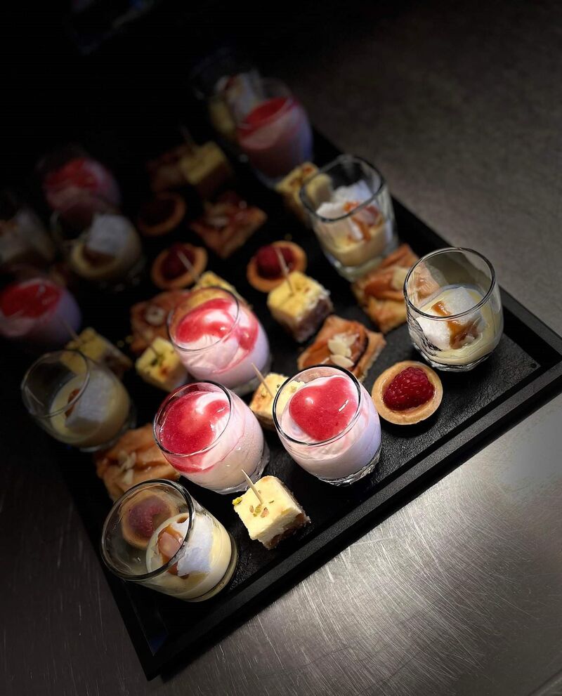 Plateau de mignardises sucrées