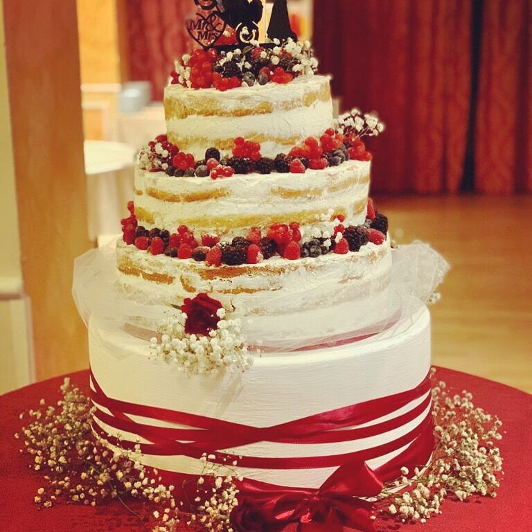 Wedding tarte su ordinazione