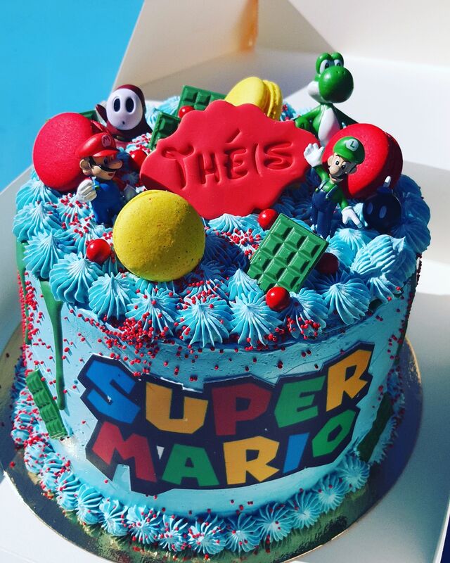 Gateau supermario