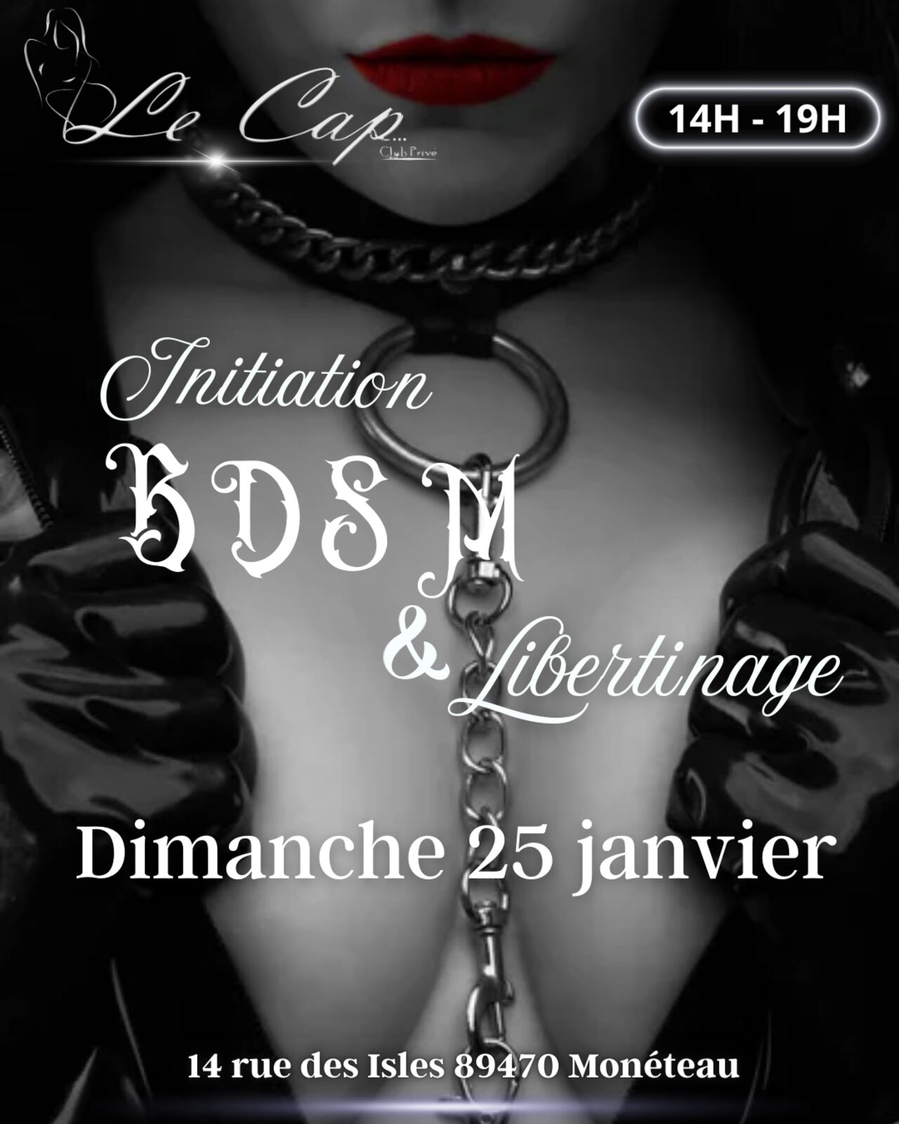 Bdsm & Libertinage - Dimanche 25 janvier 14h/19h