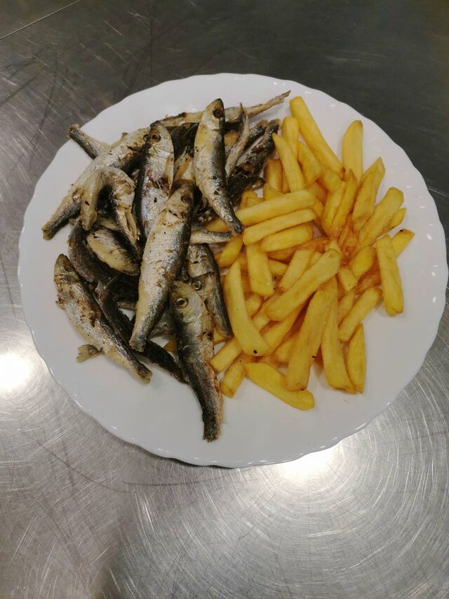 Frigane papaline i pomfri