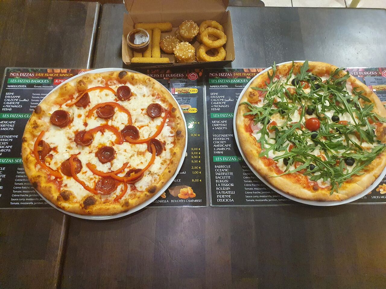 Exemples de pizzas :) 