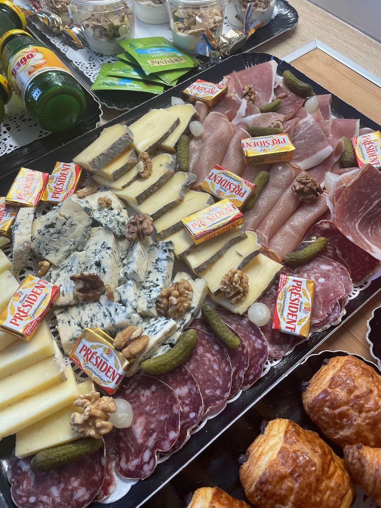 Plateaux de fromages et charcuteries