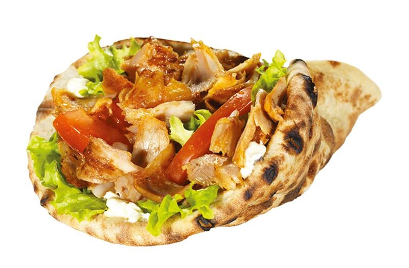 Un bon cheesecake naan kebab