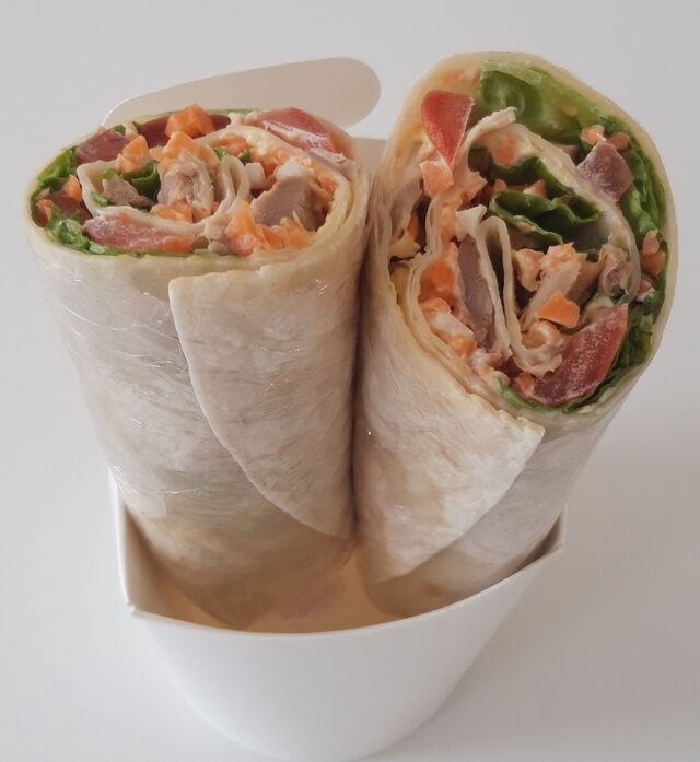 Wrap Poulet Rôti Crudités 